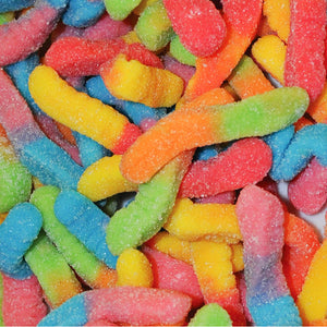 Neon Sour Gummi Worms